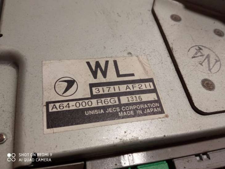 Subaru Legacy Outback Komputer Sterownik Moduł 31711af211 31711-Af211 - Image 3