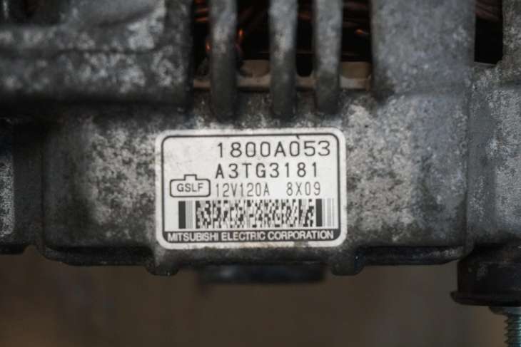 MITSUBISHI LANCER X VIII 07-17r 1.8B 76tys ALTERNATOR 1800A053 - obrazek 4