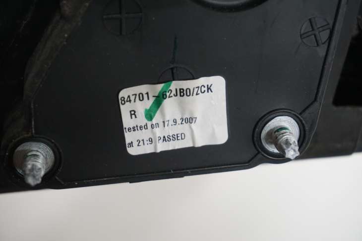 SUZULI SWIFT MK6 LUSTERKO PRAWE KOLOR ZCK 84701-62JB0 5 PINOW 2007R nr.224 - obrazek 6
