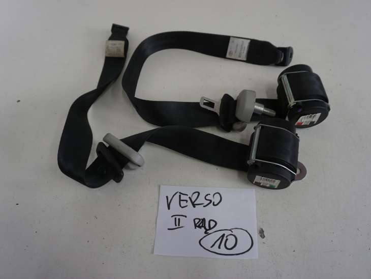 TOYOTA VERSO 2009-2013R TYLNE PASY PRAWY LEWY DRUGI RZĄD 73370-0F020 , 73360-0F020