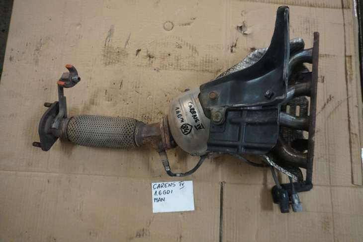 KIA CARENS IV 2013-2016r 1.6GDI KOLEKTOR WYDECHOWY KATALIZATOR 285102BEF1 ; SONDA 392102B410 ; 392102B220