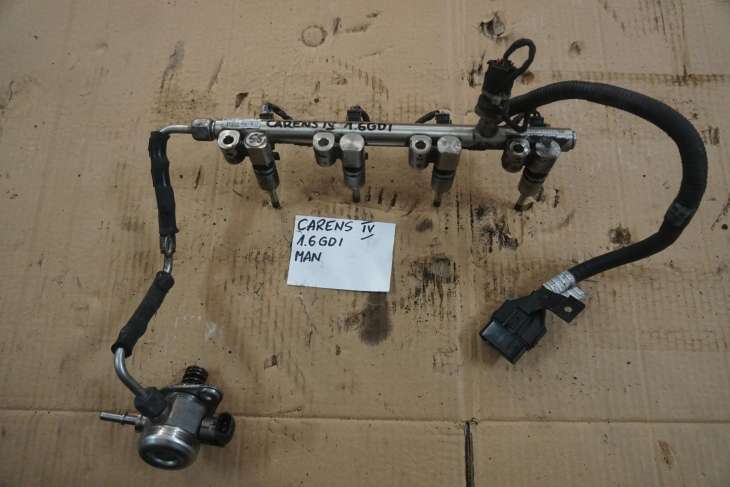 KIA CARENS IV 2013-2016r 1.6GDI WTRYSKIWACZ PALIWA ZAWOR CISNIENIA LISTWA 353402B100 ; 353102B130 ; 353202B220