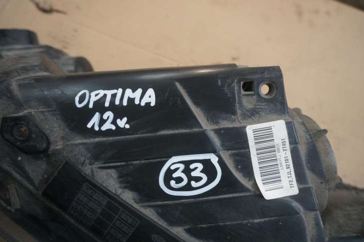 KIA OPTIMA III 2010-2015R LAMPA PRZEDNIA LEWA 92101-2TXXX Z ANGILKA - obrazek 2