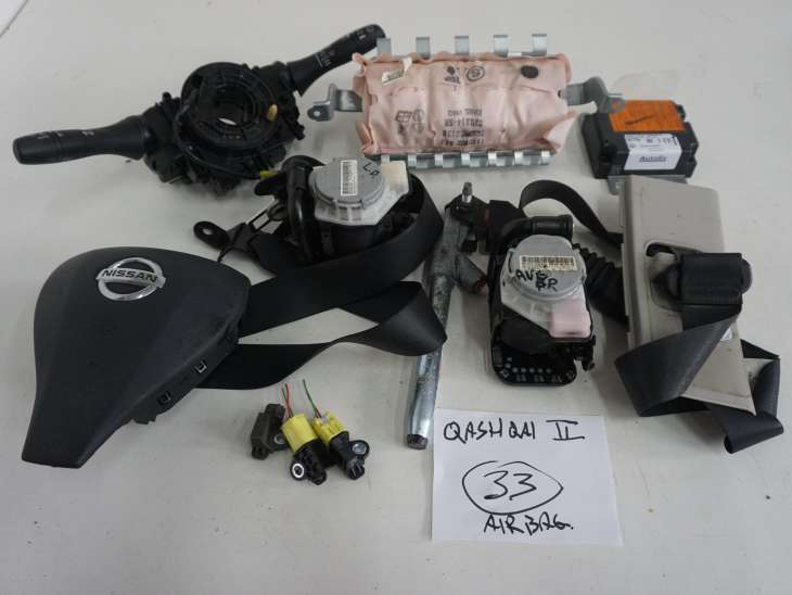 NISSAN QASHQAI II J11 PODUSZKI POWIETRZNE AIRBAG 988204EH0B