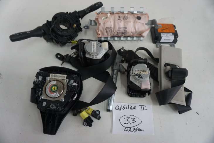 NISSAN QASHQAI II J11 PODUSZKI POWIETRZNE AIRBAG 988204EH0B - Image 10