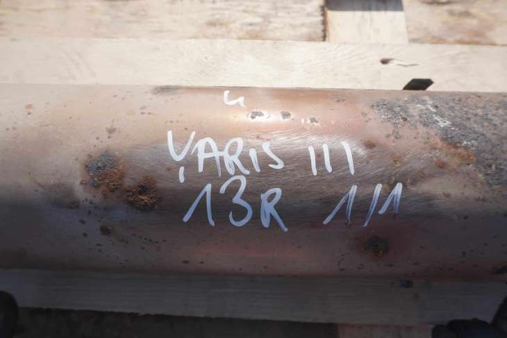 TOYOTA YARIS III 2011-2020R 1.33B TŁUMIK WYDECH KATALIZATOR SONDA 174100Y120 , 174300Y020 , 8946552540 - obrazek 2