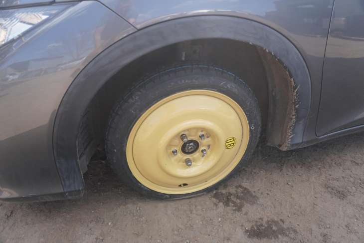 KOŁO DOJAZDOWE DOJAZDOWKA HONDA CIVIC VIII IX UFO MAZDA 3 5 125/70D16 5x114,3 et43-57 64,1 - 67,1mm