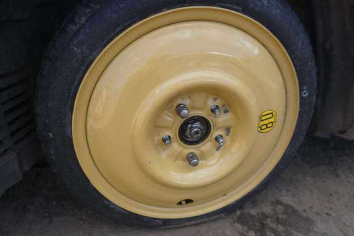 KOŁO DOJAZDOWE DOJAZDOWKA HONDA CIVIC VIII IX UFO MAZDA 3 5 125/70D16 5x114,3 et43-57 64,1 - 67,1mm - Image 2