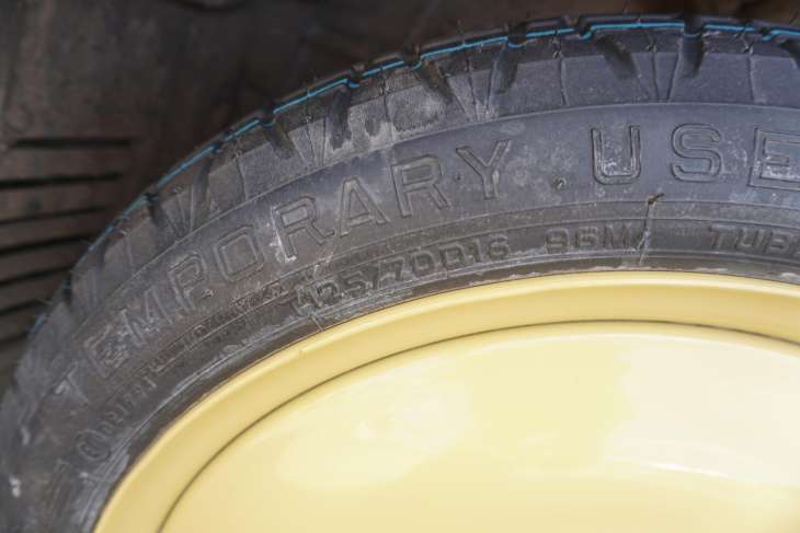 KOŁO DOJAZDOWE DOJAZDOWKA HONDA CIVIC VIII IX UFO MAZDA 3 5 125/70D16 5x114,3 et43-57 64,1 - 67,1mm - Image 3