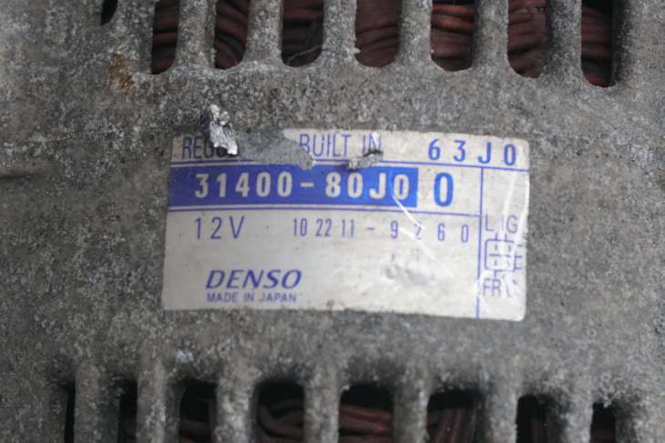 SUZUKI SX-4 SEDICI ALTERNATOR 31400-80J0 - obrazek 2