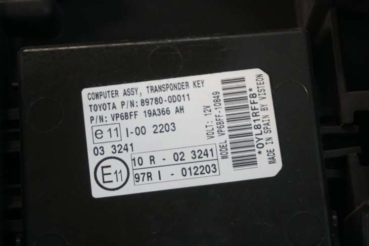 TOYOTA YARIS II NAGRZEWNICA 87050-0d030 89780-0d011 - Image 7