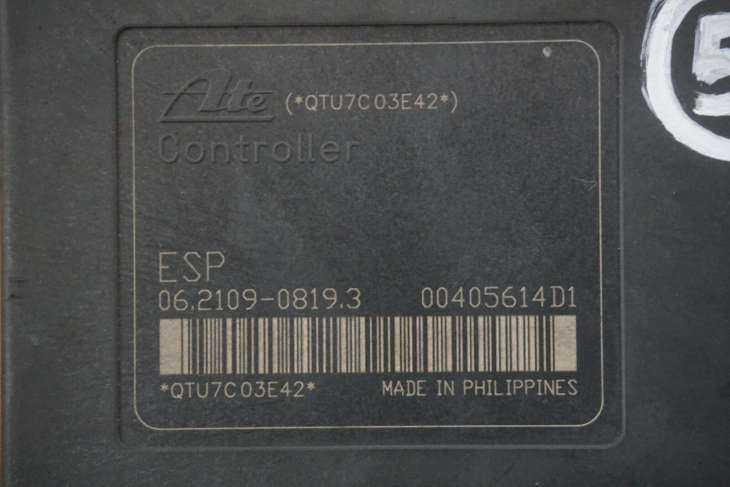 MITSUBISHI OUTLANDER II POMPA HAMULCOWA STEROWNIK ABS 4670A336 2.0DI-D nr.52 - Image 6