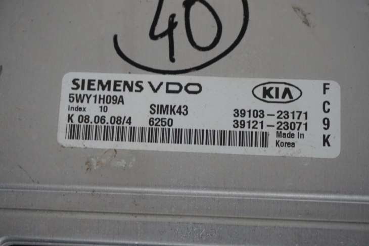 KIA SPORTAGE II STEROWNIK SILNIKA 2.0B 39103-23171 - Image 2