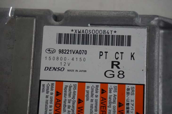 SUBARU LEVORG MODUŁ STEROWNIK PODUSZEK POWIETRZNYCH 98221VA070 - Image 4