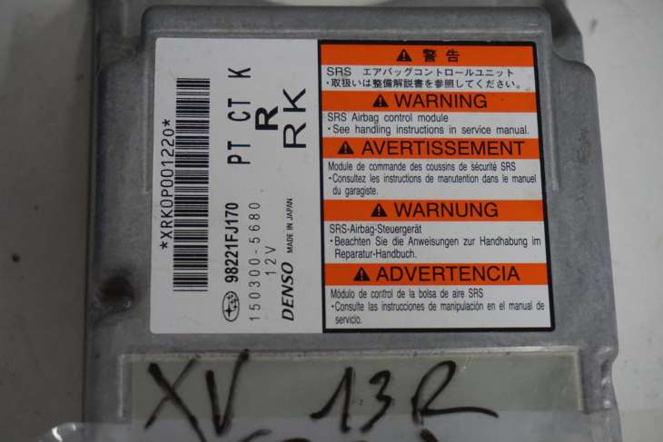 SUBARU XV GP PODUSZKI POWIETRZNE AIRBAG 98221FJ170 27582AJ000 - Image 7