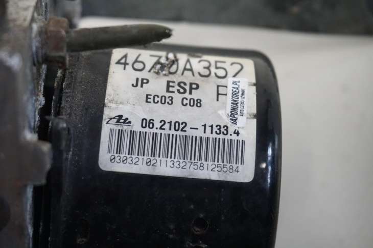 MITSUBISHI LANCER VIII POMPA HAMULCOWA ABS 4670A352 1.8B - Image 2