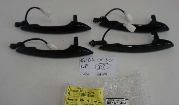 MAZDA 3 BP CX-30 KLAMKA PRZEDNIA PRAWA ZEW. CZARNA 41W BDTV-59-410E-51 - obrazek 6
