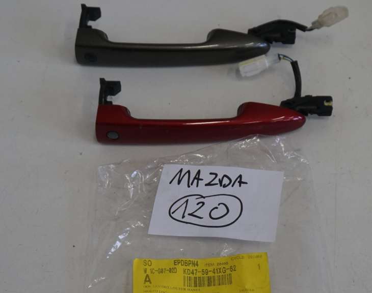 MAZDA 3 CX-3 KLAMKA LEWA PRZEDNIA KD47-59-41XG-62 46V 38R - obrazek 6
