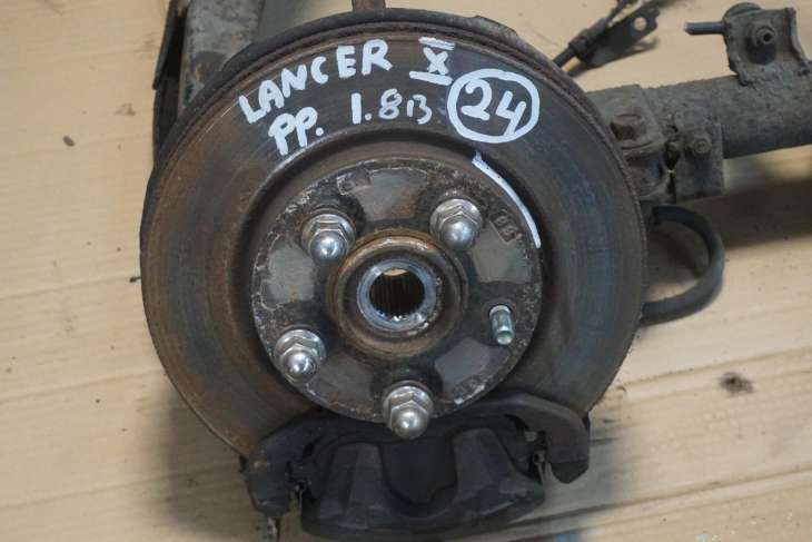 MITSUBISHI LANCER X VIII SPORTBACK MCPHERSON PRAWA ZWROTNICA AMORTYZATOR SPREZYNA WAHACZ 2007-2017r 1.8B 4B10 76tys - obrazek 2