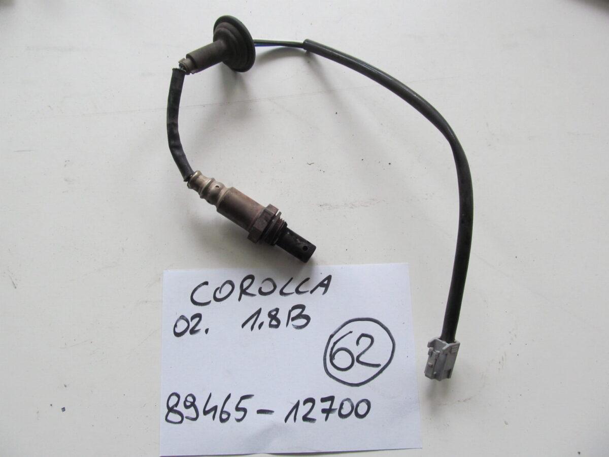 Toyota Corolla 2002r 1.8b Vvti Sonda Lambda 89465-12700