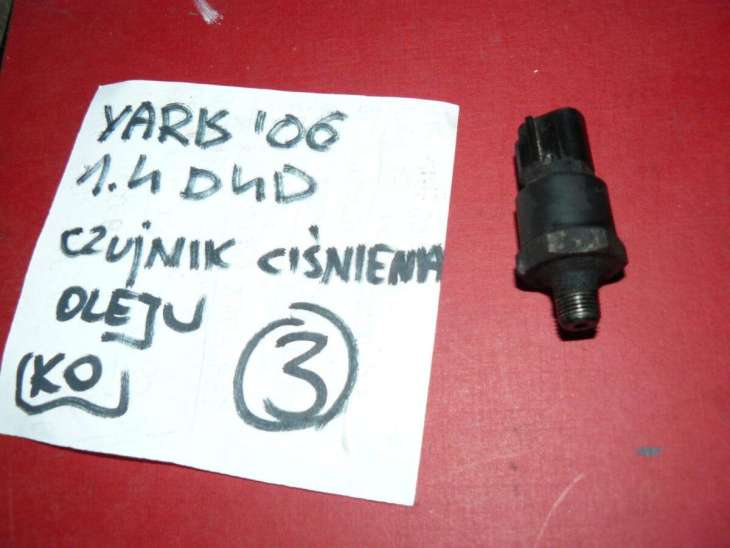 Toyota Yaris II 2006 1.4 D4d Czujnik Ciśnienia Oleju