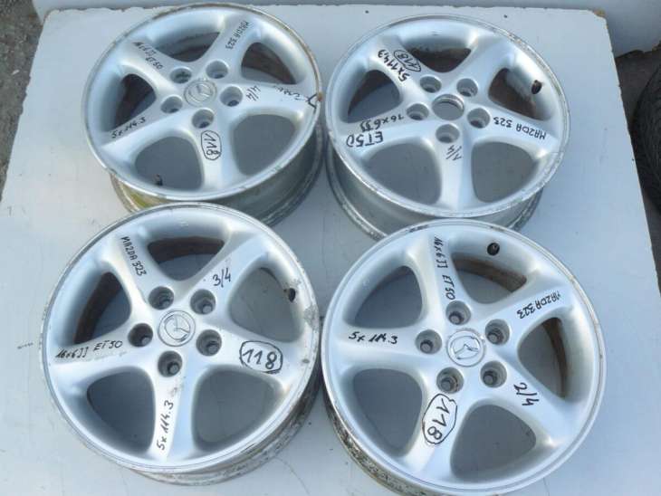 Mazda 323 626 Felgi 16 X 6jj Et50 5x114.3