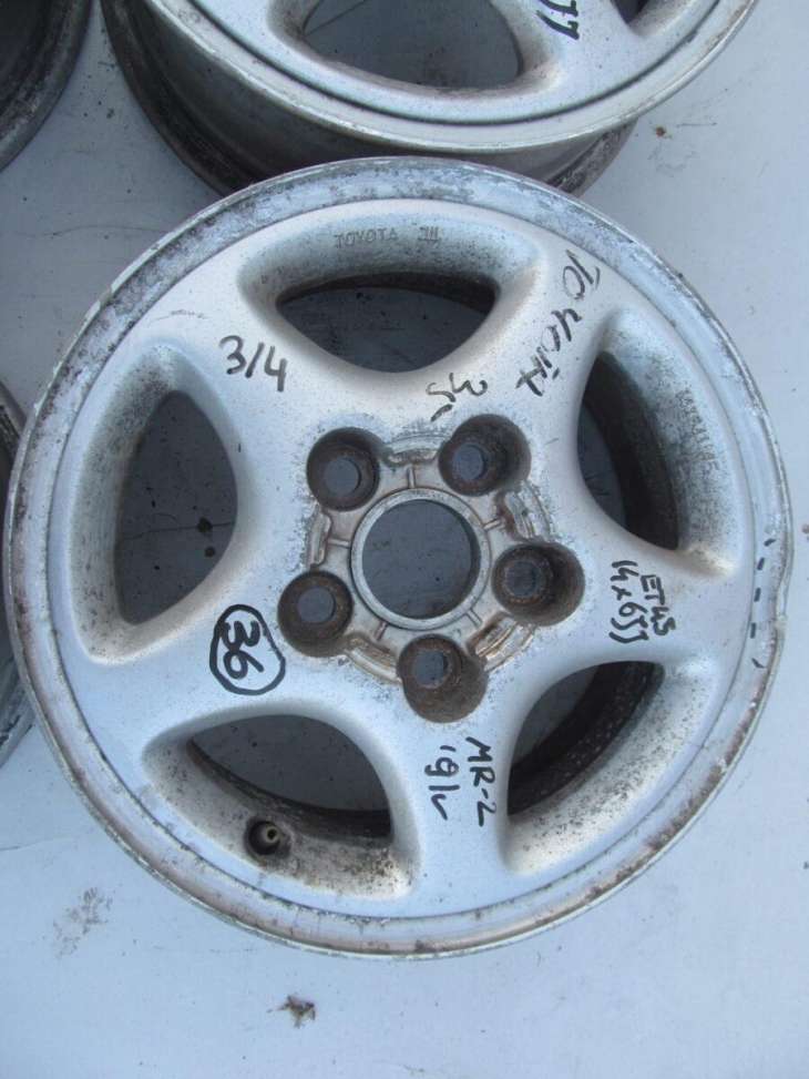 Toyota Mr2 1991r Felgi 14x6jj 14x7jj Et45 5x114.3 - Image 5