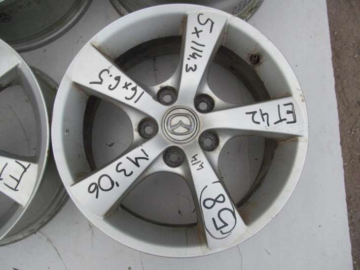 Mazda 3 2006r Felgi 16 X 6.5jj 5x114.3 Et42 - Image 3