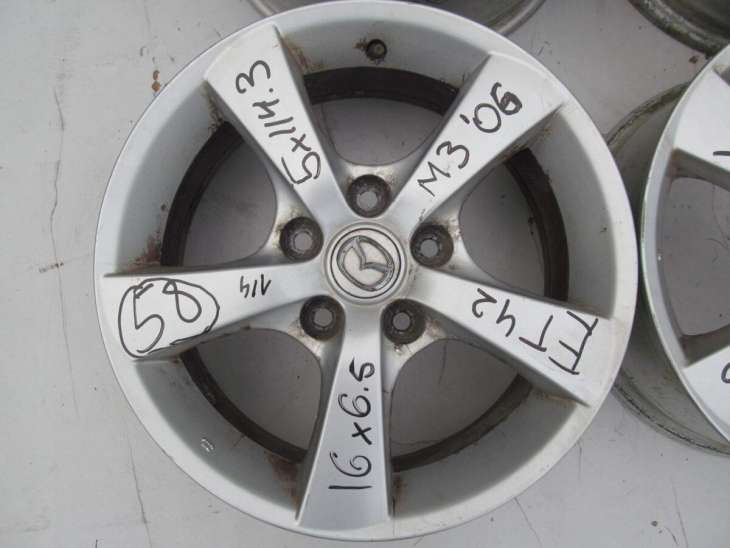 Mazda 3 2006r Felgi 16 X 6.5jj 5x114.3 Et42 - Image 2
