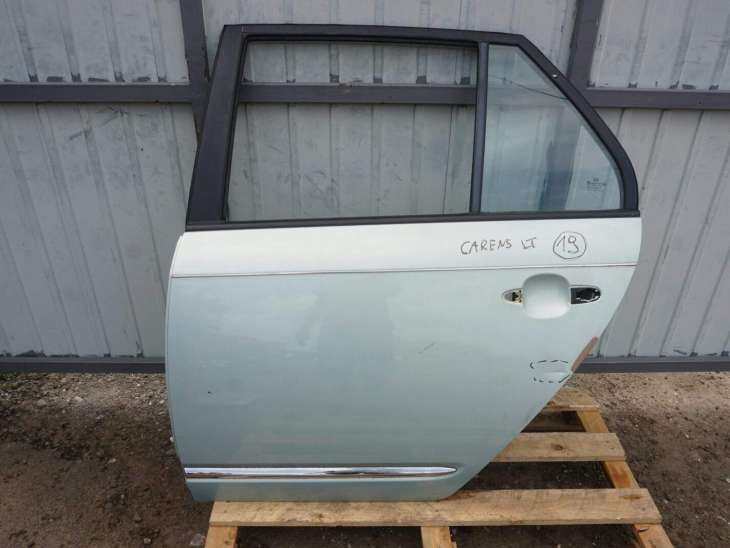 KIA CARENS III DRZWI LEWE TYLNE SZYBA NR.19