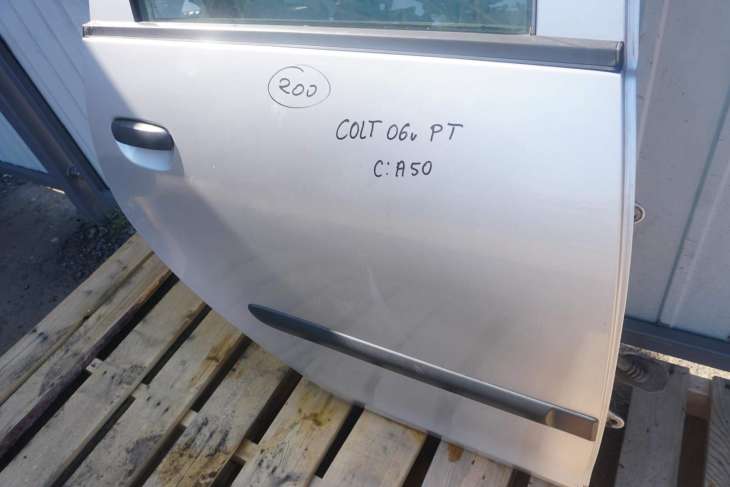 MITSUBISHI COLT VI Z30 2004-2008rok DRZWI PRAWE TYLNA KOLOR SREBNY A50 - obrazek 6