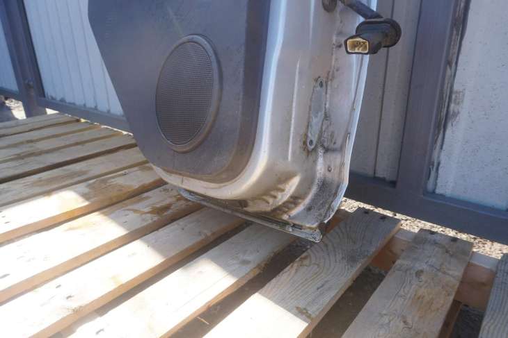 MITSUBISHI COLT VI Z30 2004-2008rok DRZWI LEWE TYLNE KOLOR SREBNY A50 - obrazek 16