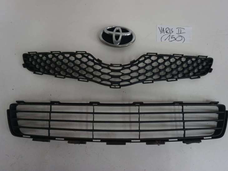 TOYOTA YARIS II ATRAPA ZDERZAKA 75311-0D030 53112-0D140 53111-0D230