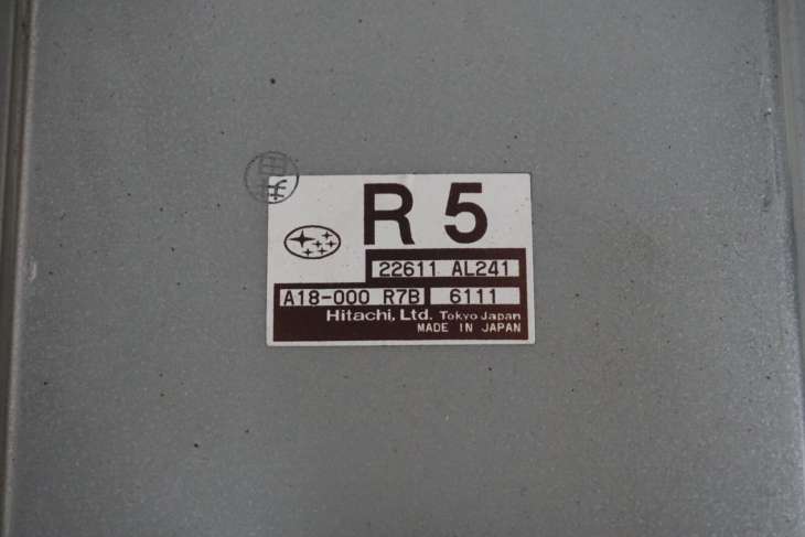 SUBARU IMPREZA GG GD STEROWNIK SILNIKA 22611AL241 - obrazek 5