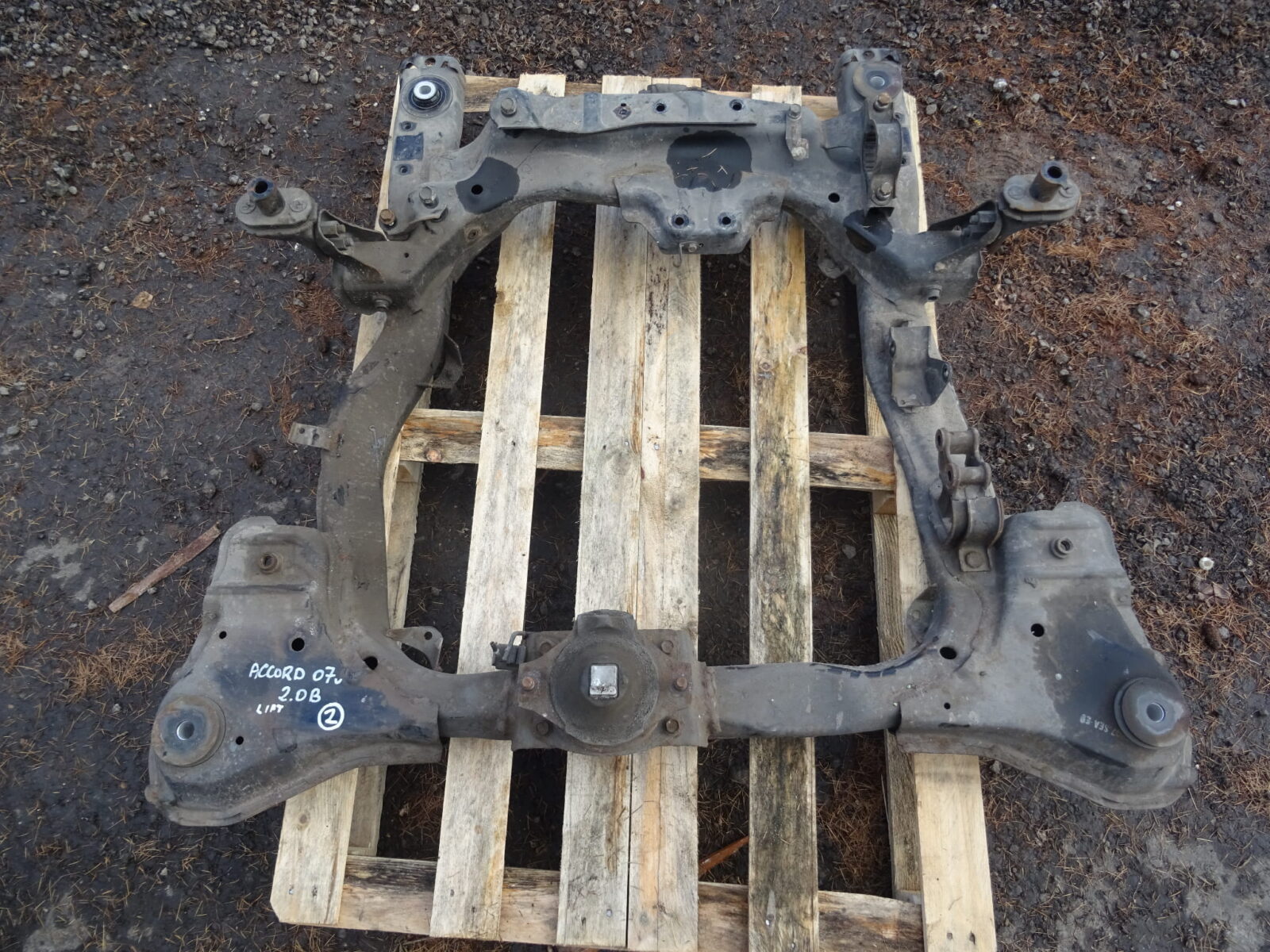 Accord VII 2007r 2.0/2.4b Sanki Kołyska Wózek Przód