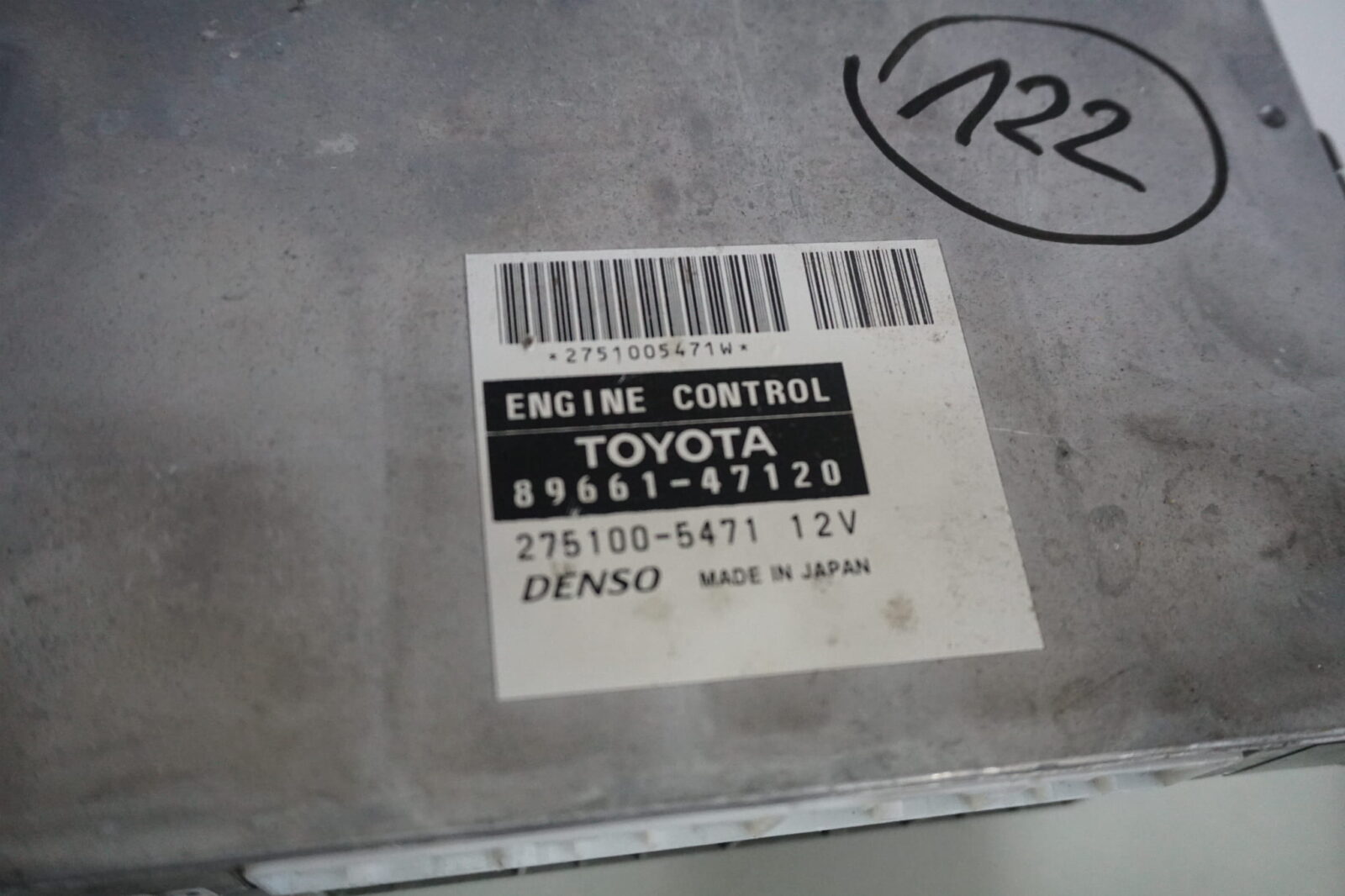Toyota Prius II Sterownik Silnika 89661-47120 Nr.122