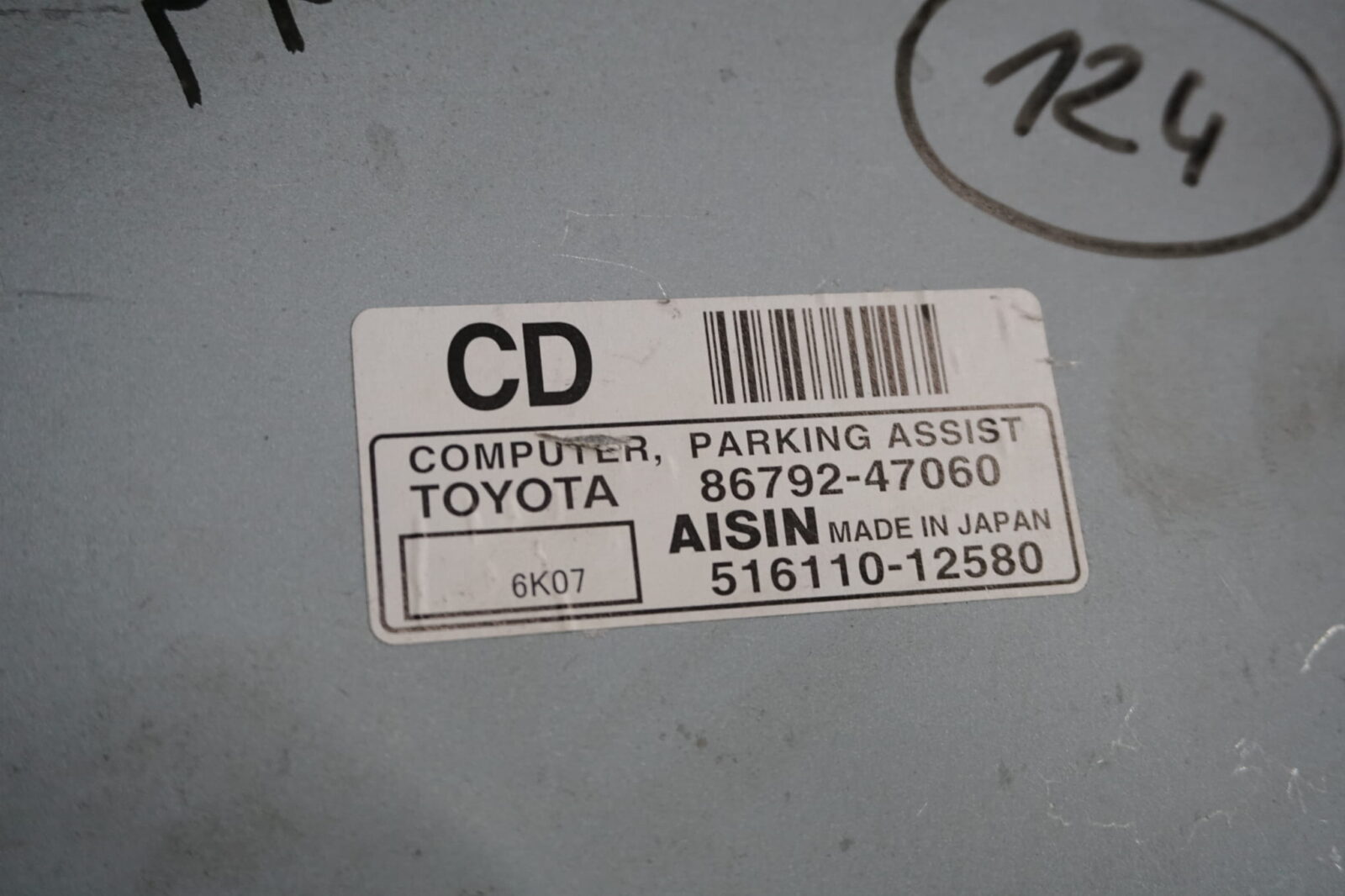 Toyota Prius II Sterownik Parkowania 86792-47060 Nr. - obrazek 2