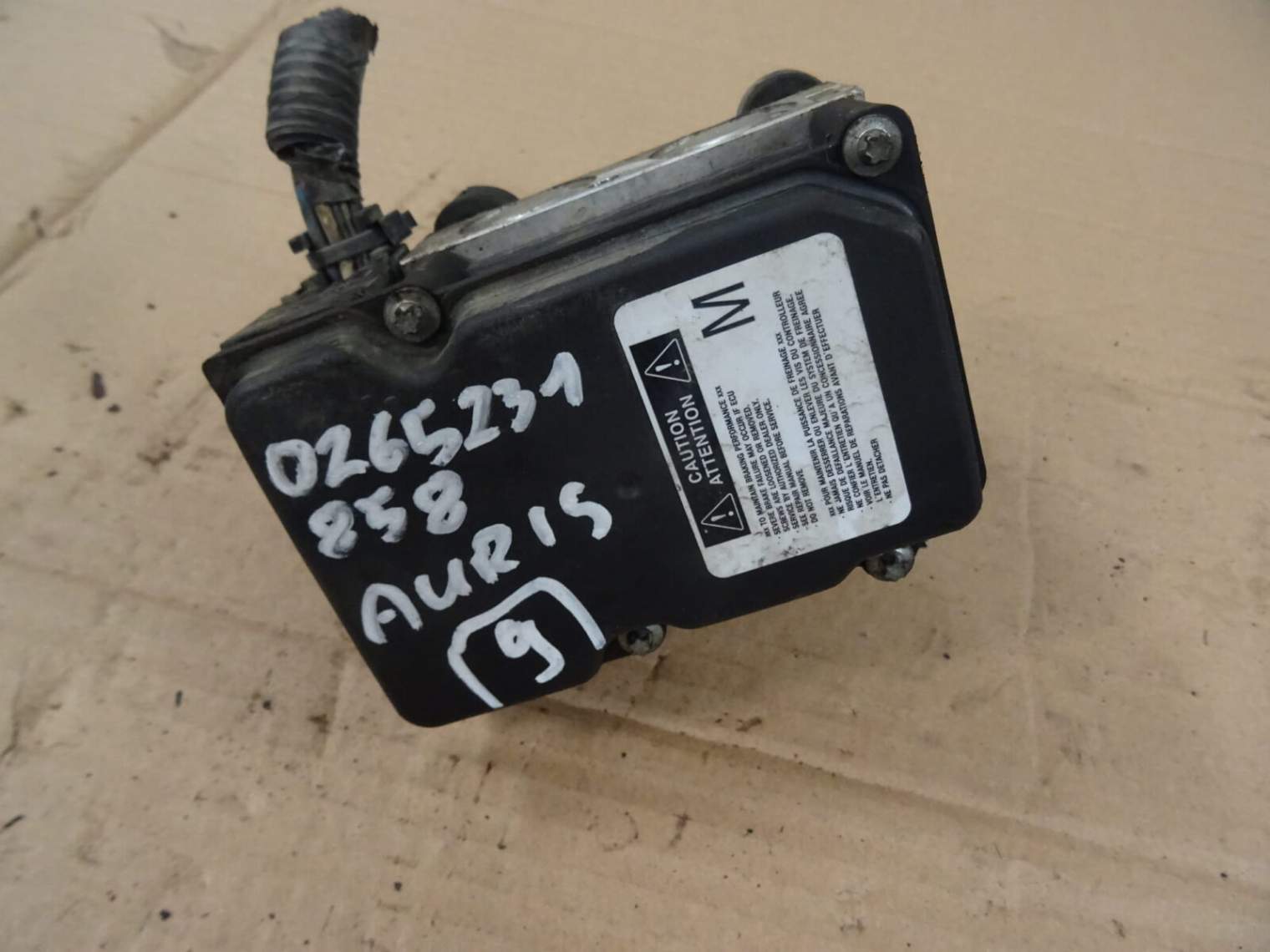 Toyota Auris I Sterownik Abs 0265231858