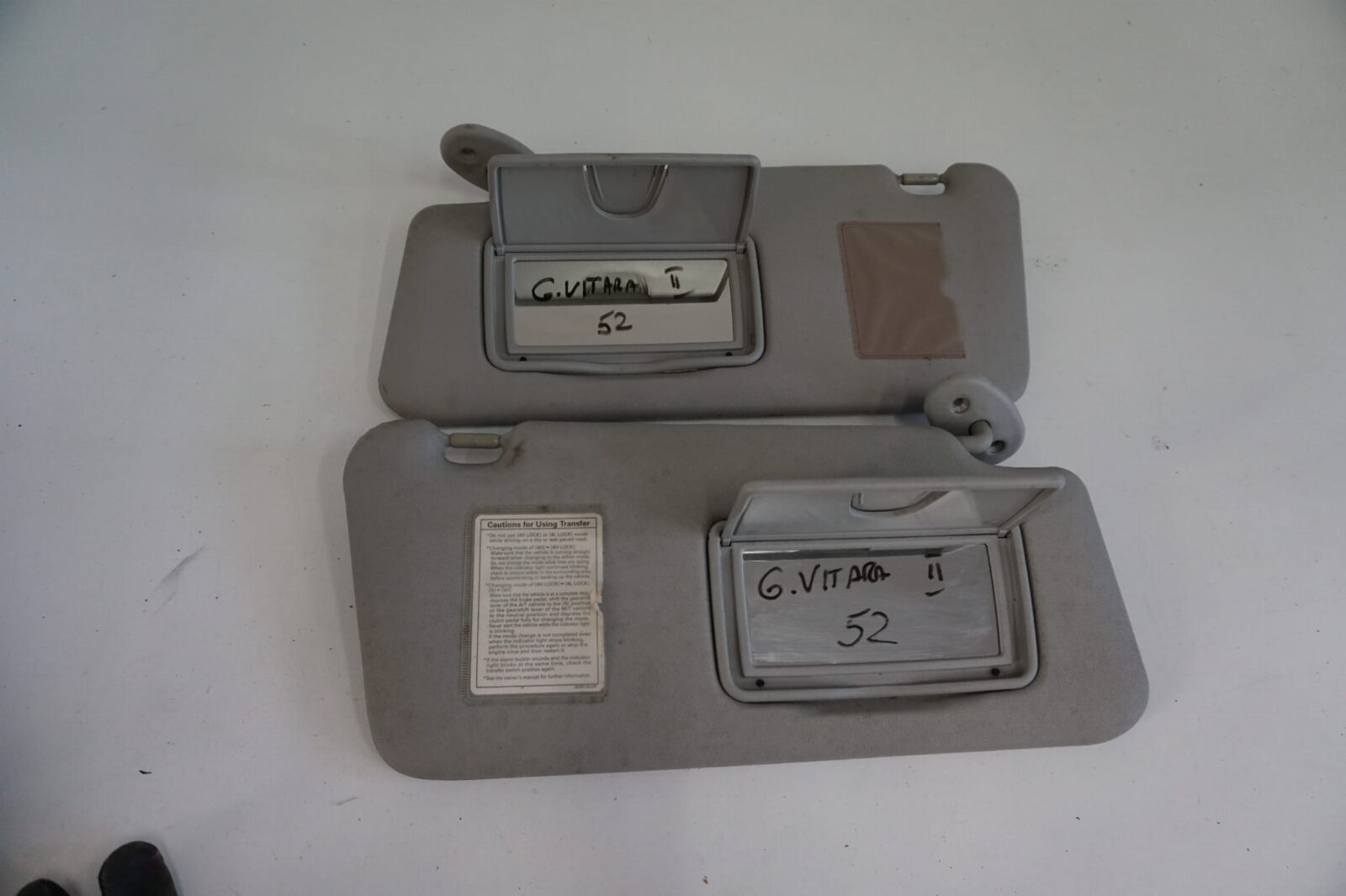 Suzuki Grand VItara II Osłony Przeciwsłoneczne Nr.52