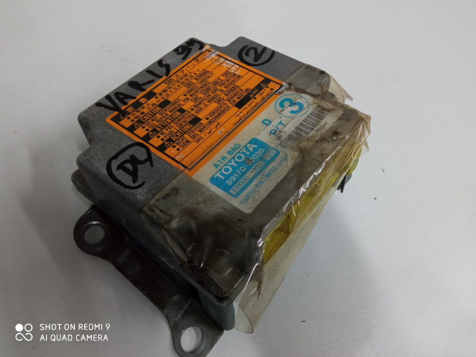 Toyota Yaris I Moduł Sterownik Airbag 89170-52030