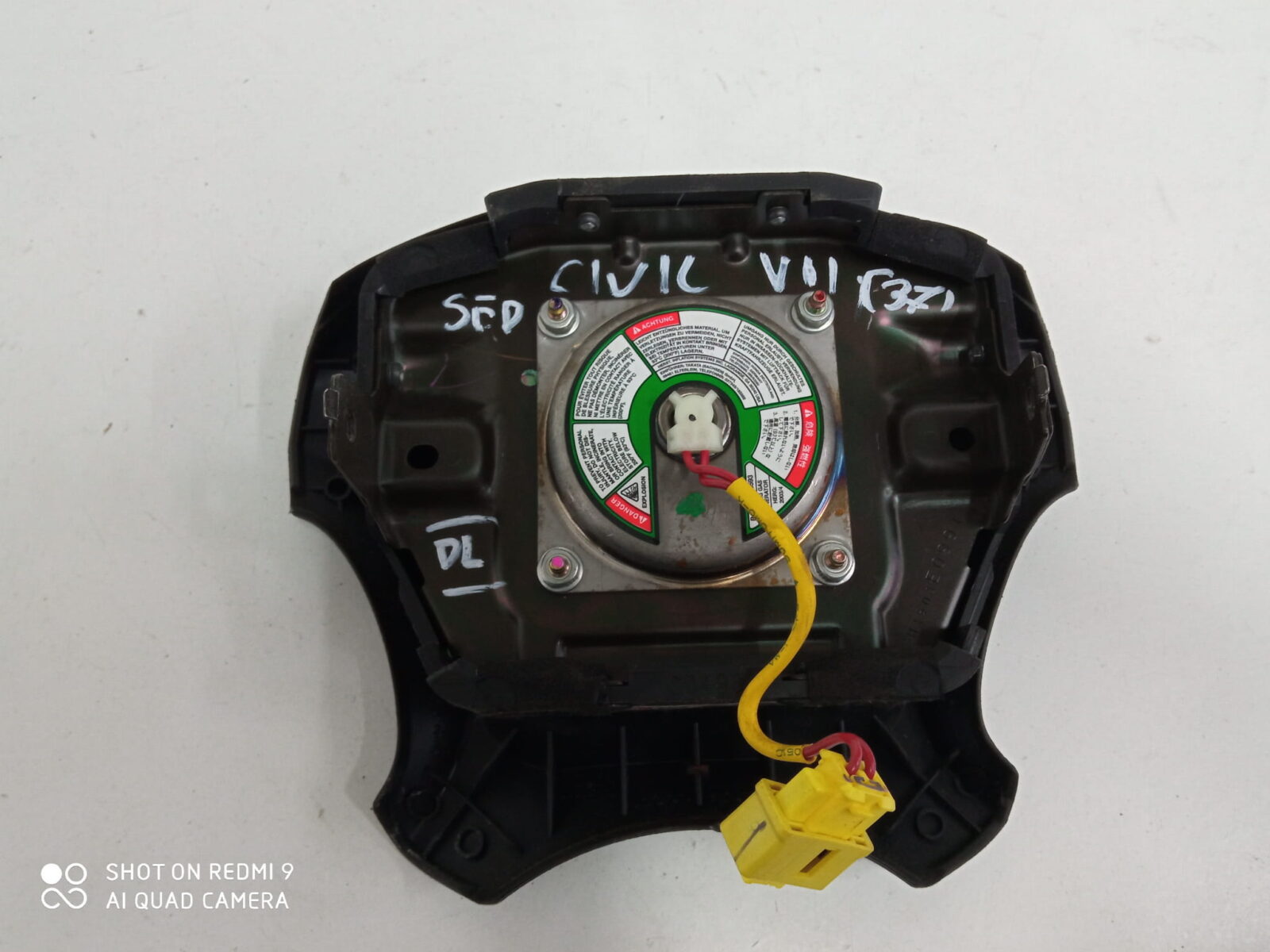 Honda CIVIc VII Sedan Poduszka Kierowcy Airbag 77850-Sea-E81 - obrazek 2