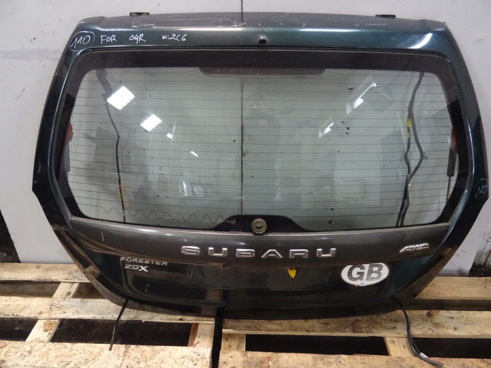 Subaru Forester II Sg Klapa Bagażnika Szyba 2c6
