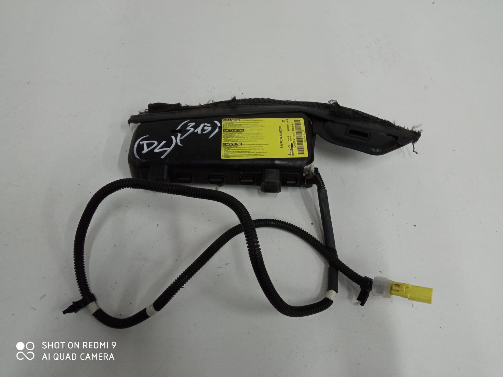 Toyota Yaris I Poduszka Fotela Prawa Airbag 73910-0d010-H