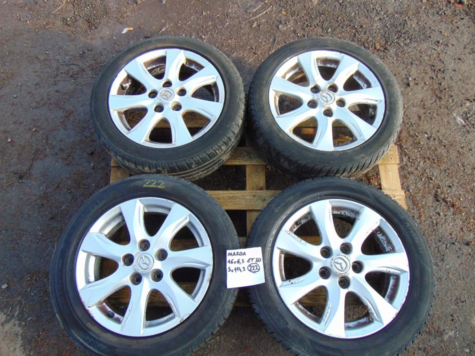MAZDA 3 5 6 GH FELGI 16 16X6.5J 5X114.3 ET50 nr.222