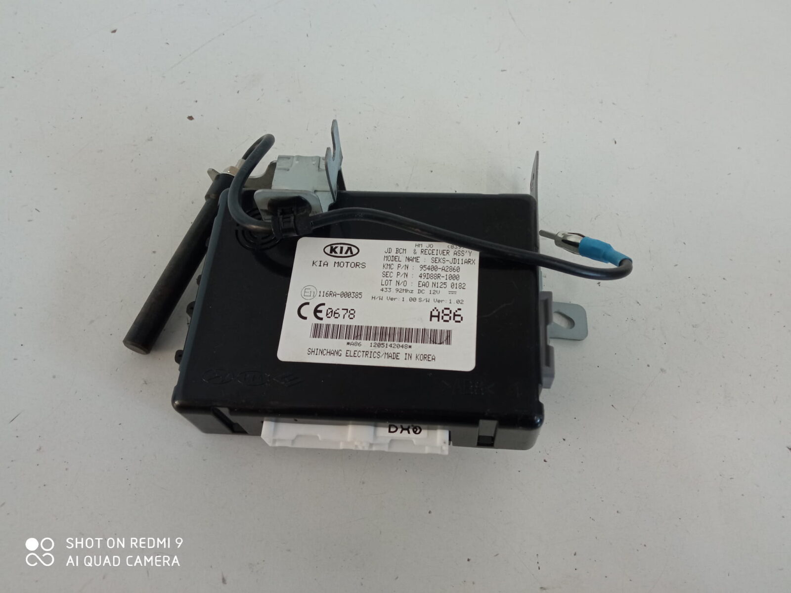 Kia Ceed Jd II Moduł Bcm 95400-A2860