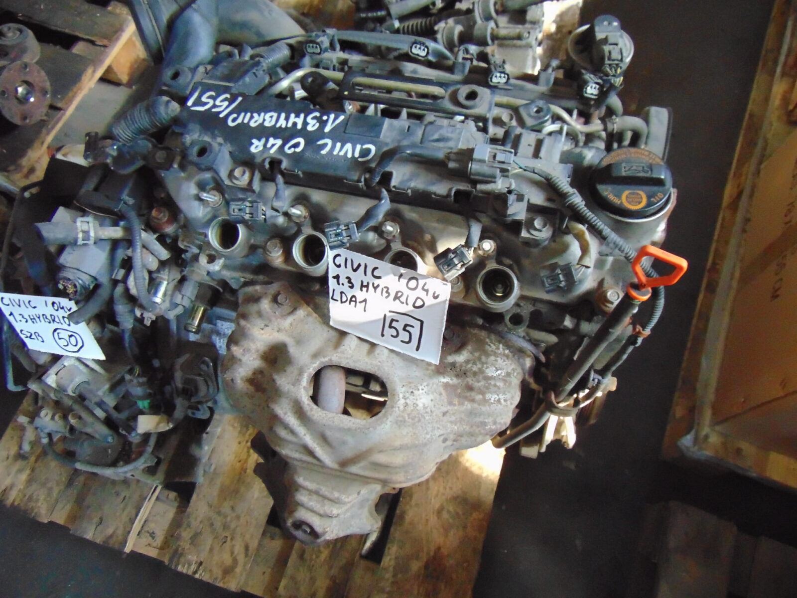 Honda CIVIc VII Silnik 1.3b Ima Lda1 Nr.55