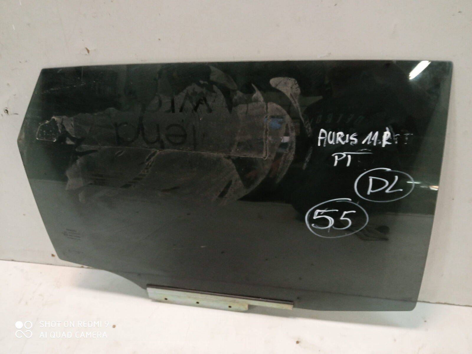 Toyota Auris II 2014r Szyba Boczna Drzwi Prawa Tylna Tył