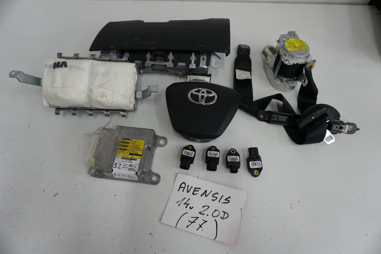 Toyota Avensis T27 III Poduszki Powietrzne Airbag 89170-05321 7p1510-P