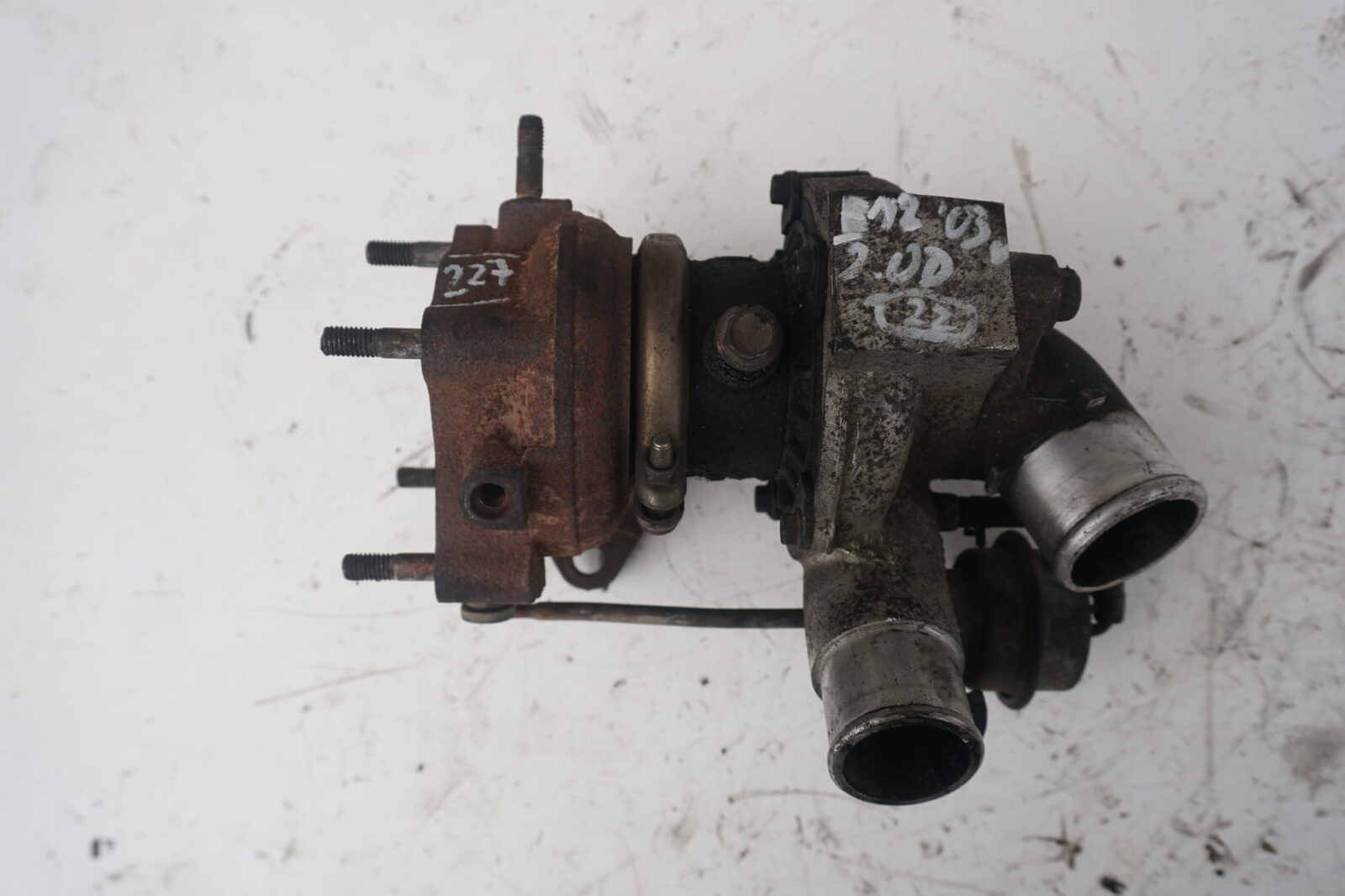 Toyota Corolla E12 2003r 2.0d Turbosprężarka 17201-27050 (NR 227)