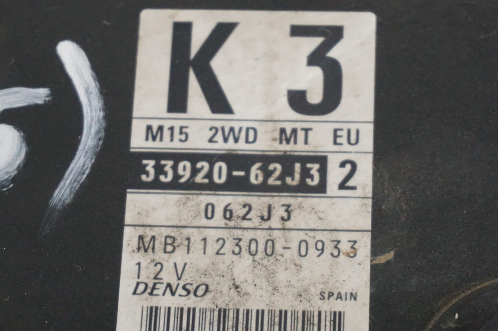Suzuki Swift Sterownik Silnika 33920-62j32 Nr. 131 / 215 / 217 - obrazek 5